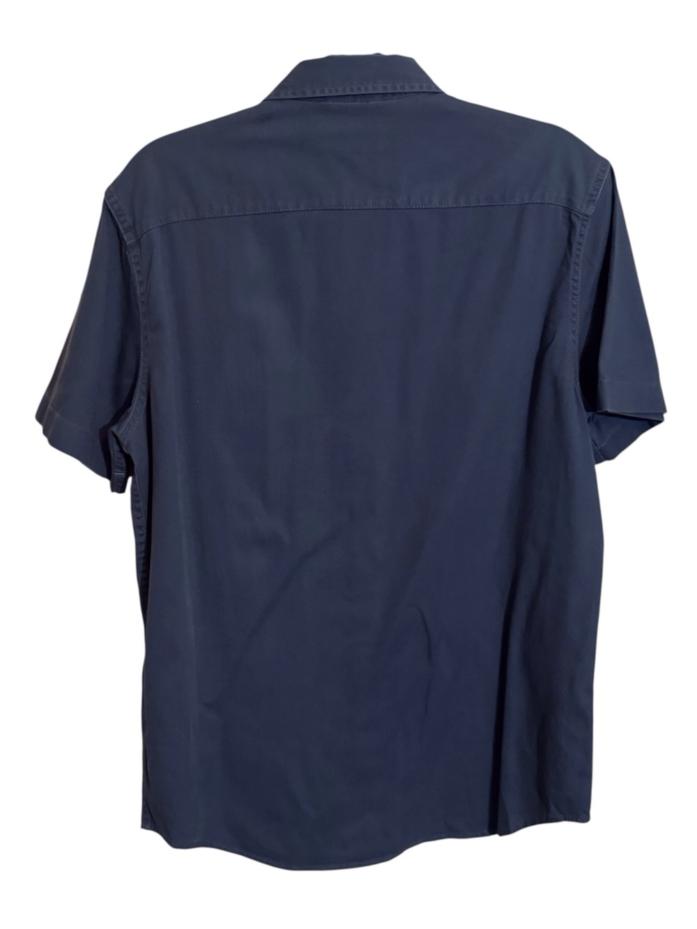Denim & Supply Ralph Lauren Men’s Short Sleeve Shirt Medium Blue Cotton Casual - Picture 5 of 6